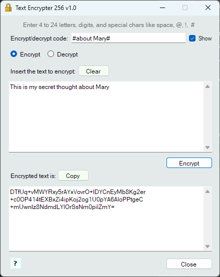 encrypt
